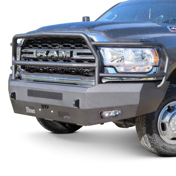 RAM 3500 Premier Series Front Bumper; Black Textured (19-24 RAM 3500 ...