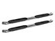 Pro Traxx 4-Inch Oval Side Step Bars; Stainless Steel (10-24 RAM 3500 Crew Cab)