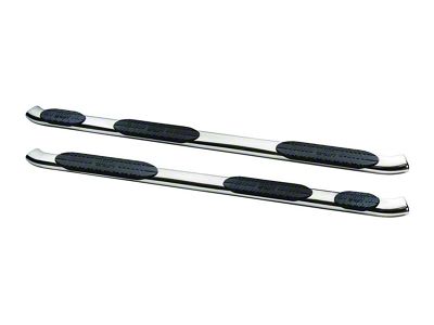 Westin Pro Traxx 5-Inch Wheel-to-Wheel Oval Side Step Bars; Stainless Steel (10-24 RAM 3500 Crew Cab w/ 6.4-Foot Box)