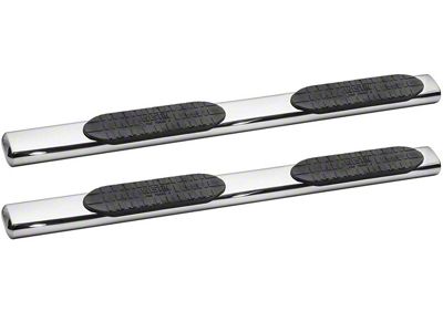 Pro Traxx 6-Inch Oval Side Step Bars; Stainless Steel (10-24 RAM 3500 Crew Cab)