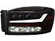 Quad-Pro LED Projector Headlights; Black Housing; Clear Lens (06-09 RAM 3500)