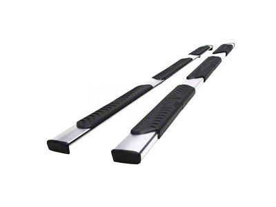 Westin R5 M-Series Wheel-to-Wheel Nerf Side Step Bars; Polished Stainless (19-24 RAM 3500 Crew Cab w/ 6.4-Foot Box)