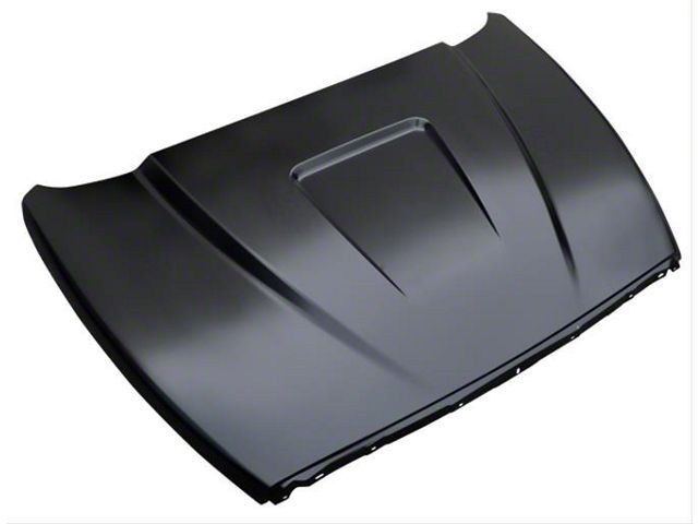 Ram Air Style Gen 2 Hood; Unpainted (03-09 RAM 3500)