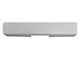 Rear Bumper Cover; Not Pre-Drilled for Backup Sensors; Gloss White (10-18 RAM 3500)