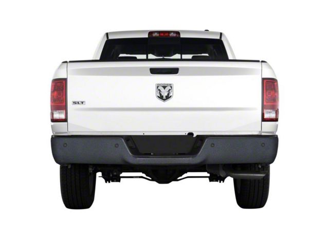 Rear Bumper Cover; Pre-Drilled for Backup Sensors; Armor Coated (10-18 RAM 3500)