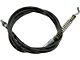 Rear Parking Brake Cable; 87-Inch; Driver Side (2008 RAM 3500)