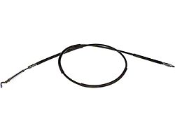 Rear Parking Brake Cable; Driver Side (03-17 RAM 3500 Regular Cab, Quad Cab, Crew Cab)