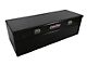 Red Label Series Fifth Wheel Utility Tool Box; Gloss Black (Universal; Some Adaptation May Be Required)