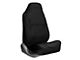 Rover Bucket Seat Cover; Black (Universal; Some Adaptation May Be Required)