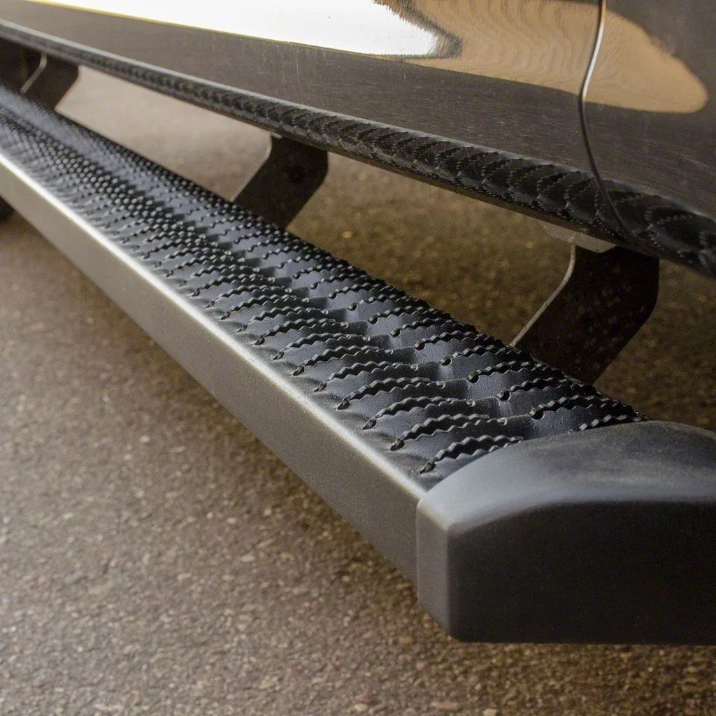 RAM 3500 SlimGrip 5Inch Running Boards; Textured Black (1024 RAM 3500