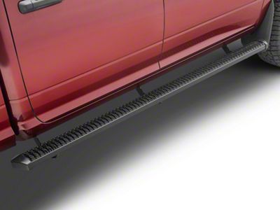 SlimGrip 5-Inch Running Boards; Textured Black (10-24 RAM 3500 Crew Cab)