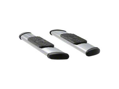 Regal 7-Inch Oval Side Step Bars; Body Mount; Polished Stainless (10-24 RAM 3500 Regular Cab)