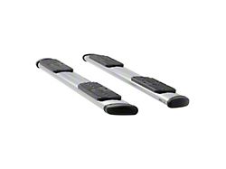 Regal 7-Inch Wheel-to-Wheel Oval Side Step Bars; Polished Stainless (13-24 RAM 3500 Regular Cab w/ 8-Foot Box)