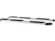 Regal 7-Inch Wheel-to-Wheel Oval Side Step Bars; Polished Stainless (13-24 RAM 3500 Crew Cab w/ 6.4-Foot Box)