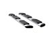 Regal 7-Inch Oval Side Step Bars without Mounting Brackets; Polished Stainless (13-24 RAM 3500 Crew Cab w/ 6.4-Foot Box)