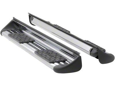 Stainless Side Entry Running Boards; Body Mount; Polished (10-24 RAM 3500 Crew Cab)