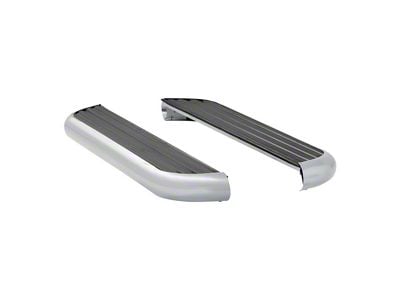 MegaStep 6.50-Inch Running Boards without Mounting Brackets; Polished Stainless (03-09 RAM 3500 Regular Cab)