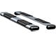 O-Mega II 6-Inch Oval Side Step Bars; Body Mount; Silver (10-24 RAM 3500 Regular Cab)