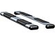 O-Mega II 6-Inch Oval Side Step Bars; Rocker Mount; Silver (10-24 RAM 3500 Regular Cab)