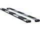 O-Mega II 6-Inch Wheel-to-Wheel Oval Side Step Bars; Silver (13-18 RAM 3500 Mega Cab)