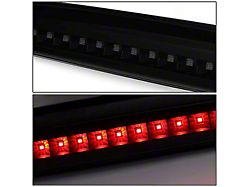 Sequential LED Tailgate Third Brake Light; Black Smoked (03-06 RAM 3500 w/ OEM Tailgate Light)