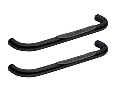 Signature 3-Inch Nerf Side Step Bars; Black (10-24 RAM 3500 Regular Cab)