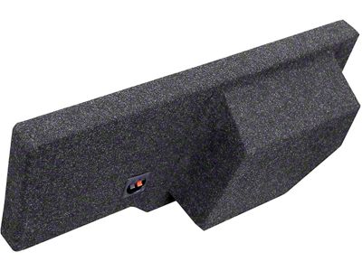 12-Inch Single Sealed Carpeted Subwoofer Enclosure (03-09 RAM 3500 Quad Cab)