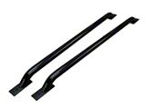 Go Rhino Stake Pocket Bed Rails; Black (06-24 RAM 3500 w/ 6.4-Foot Box & w/o RAM Box)