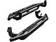 Star Armor Side Step Bars; Textured Black (10-24 RAM 3500 Regular Cab)