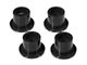 Steering Rack Bushing Kit; Black (03-07 2WD RAM 3500)