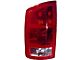 CAPA Replacement Tail Light; Chrome Housing; Red/Clear Lens; Passenger Side (03-06 RAM 3500)