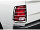 Tail Light Guards; Stainless Steel (10-18 RAM 3500)