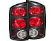 Tail Lights; Black Housing; Dark Smoked (03-06 RAM 3500)