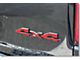 Tailgate 4X4 Letter Overlay Decals; Red (19-24 RAM 3500)