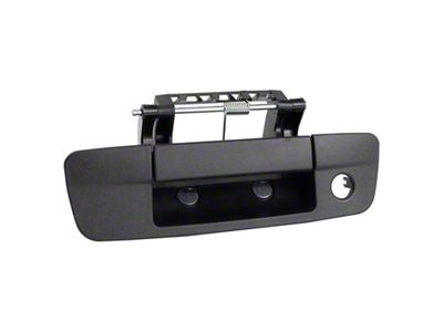 Tailgate Handle with Lock Provision; Black (10-12 RAM 3500)