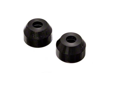 Tie Rod Dust Boot; Round Style; Black (94-02 RAM 3500)