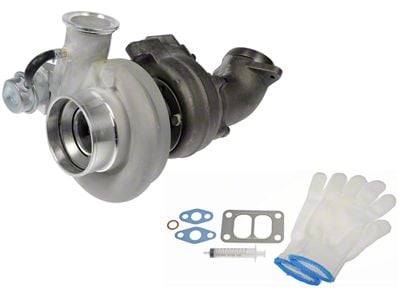 Turbocharger and Gasket Kit (99-00 5.9L I6 RAM 3500 w/o Option Code XCK)