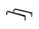 Universal 5th Wheel Base Rails; Gloss Black (Universal; Some Adaptation May Be Required)