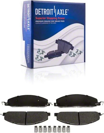 Ram Vented Lug Brake Rotor Pad Brake Fluid And Cleaner Kit Front And Rear Ram