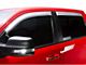 Ventvisor Window Deflectors; Front and Rear; Chrome (10-24 RAM 3500 Crew Cab)