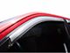 Ventvisor Window Deflectors; Front and Rear; Chrome (10-24 RAM 3500 Crew Cab)