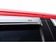 Ventvisor Window Deflectors; Front and Rear; Chrome (10-24 RAM 3500 Crew Cab)