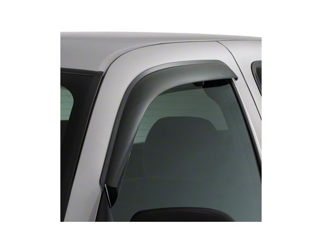 Ventvisor Window Deflectors; Front; Dark Smoke (10-24 RAM 3500 Regular Cab)