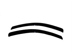 Ventvisor Window Deflectors; Front; Dark Smoke (00-02 RAM 3500 Regular Cab w/ Towing Mirrors)