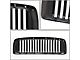 Vertical Style Upper Replacement Grille; Black (03-05 RAM 3500)