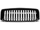 Vertical Style Upper Replacement Grille; Black (07-09 RAM 3500)