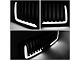 Vertical Style Upper Replacement Grille with LED DRL Light; Matte Black (03-05 RAM 3500)