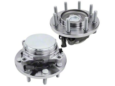 Wheel Bearing and Hub Assemblies with ABS Sensor; Front (12-13 2WD RAM 3500)