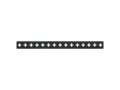 X-Track Rail; Matte Black; 60-Inch