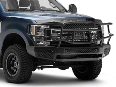 Ranch Hand Midnight Series Front Bumper with Grille Guard (17-22 F-350 Super Duty)